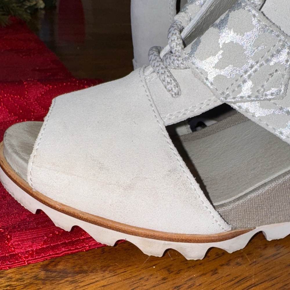 Sorel Women's Sandals in Light Gray - Picture 7 of 8